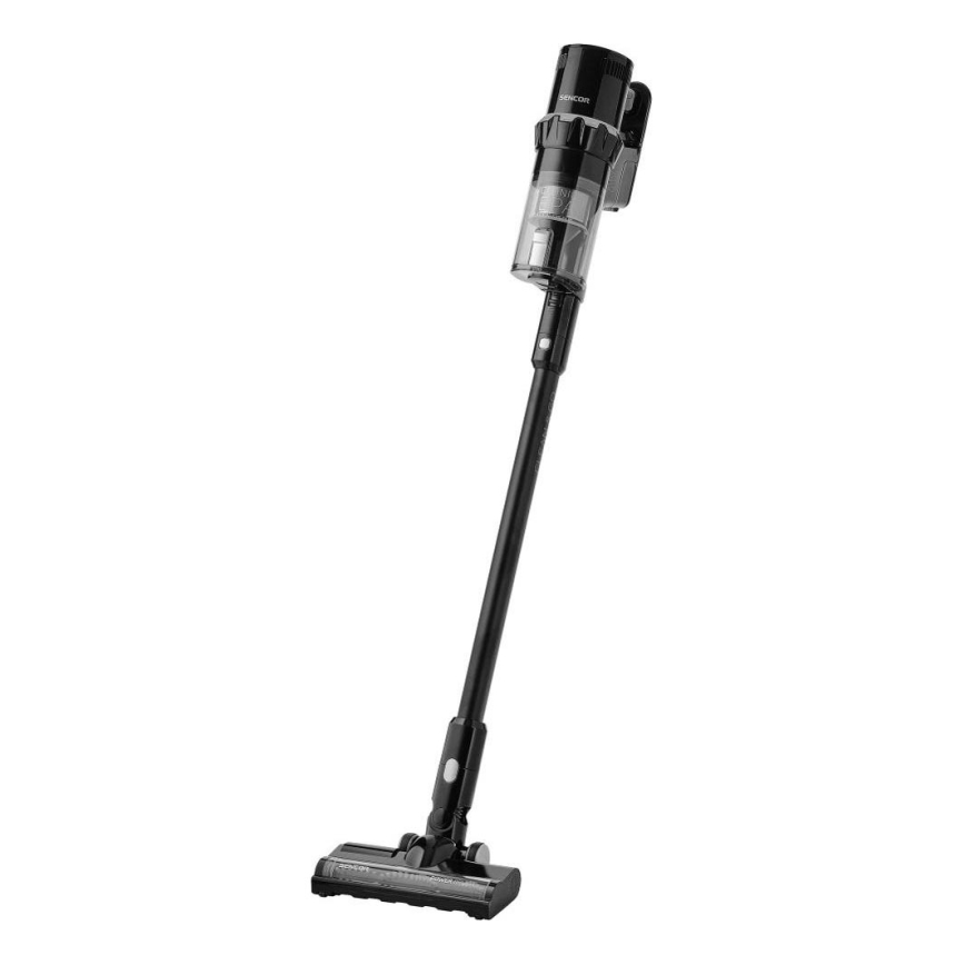Sencor - Вертикальный аккумуляторный пылесос 2в1 250W/2200 mAh черный