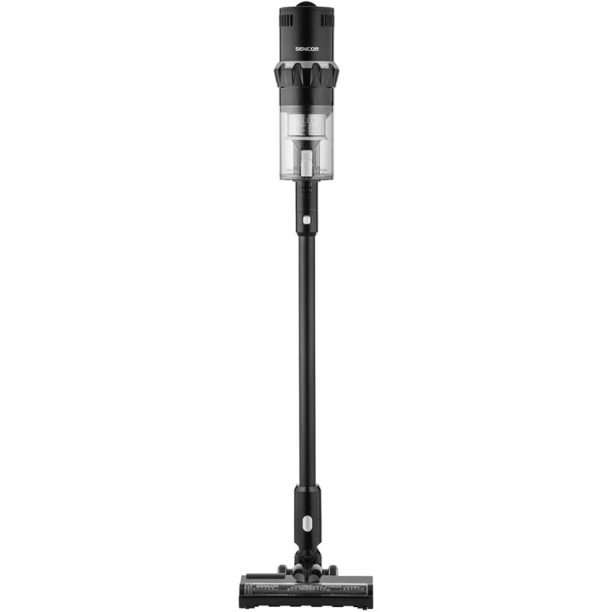 Sencor - Вертикальный аккумуляторный пылесос 2в1 250W/2200 mAh черный