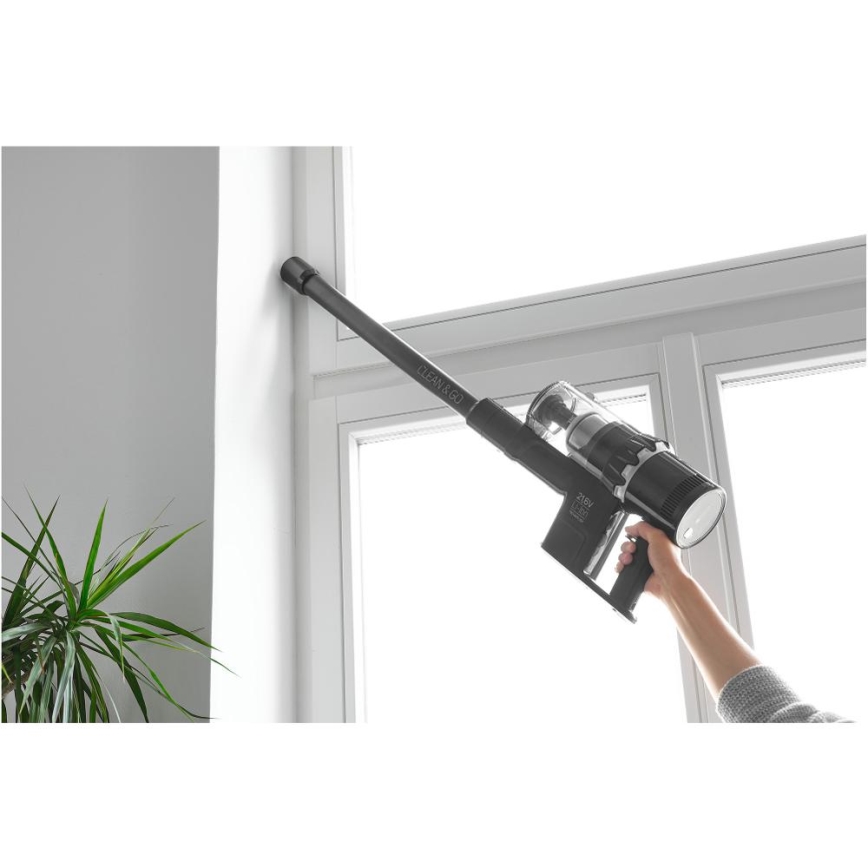 Sencor - Вертикальный аккумуляторный пылесос 2в1 250W/2200 mAh черный