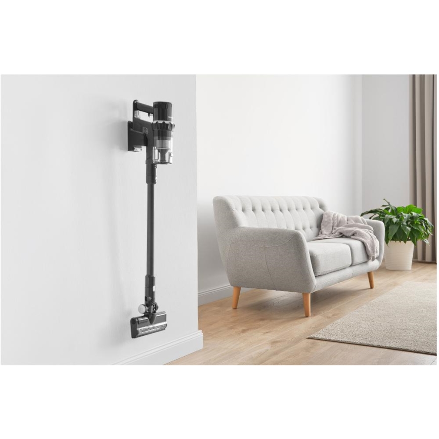 Sencor - Вертикальный аккумуляторный пылесос 2в1 250W/2200 mAh черный