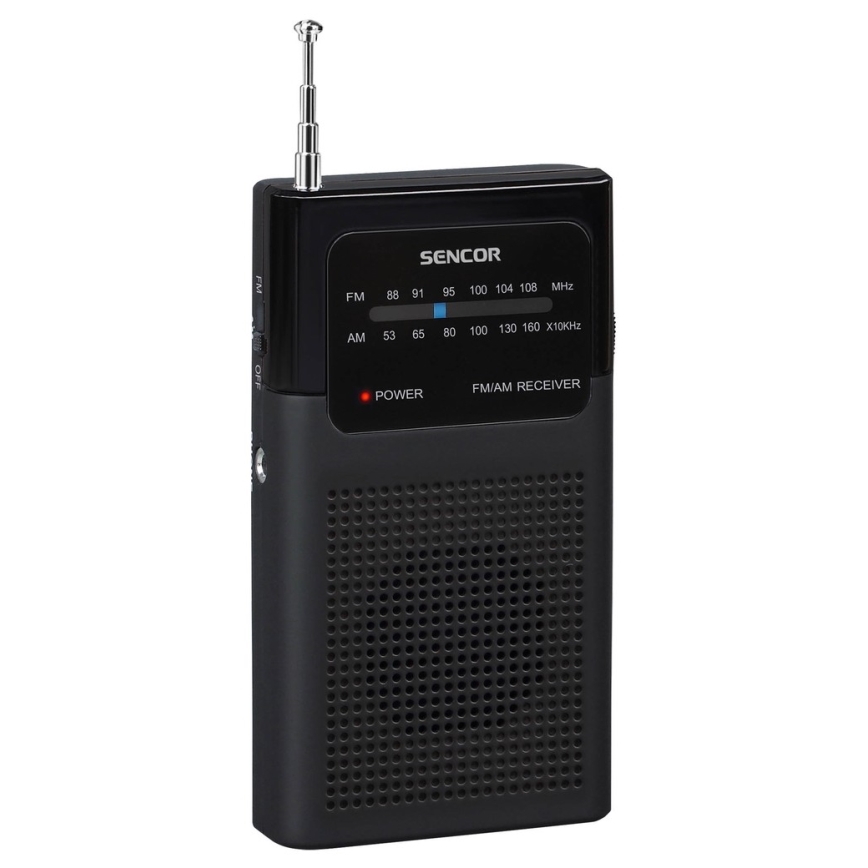 Sencor - Карманное FM/AM радио 2xAAA