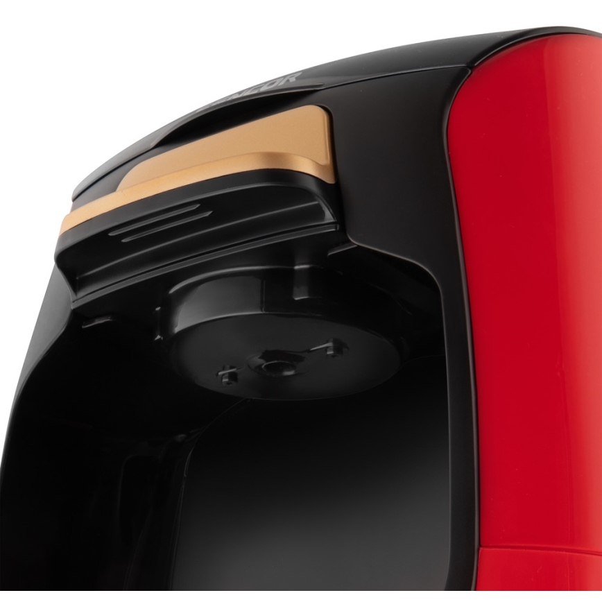 Sencor - Кавоварка з двома чашками 500W/230V червоний/чорний