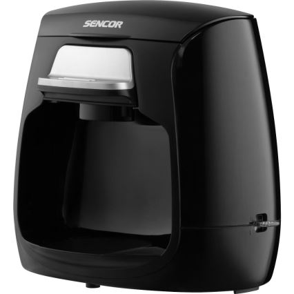 Sencor - Кофемашина с двумя чашками 500W/230V черный