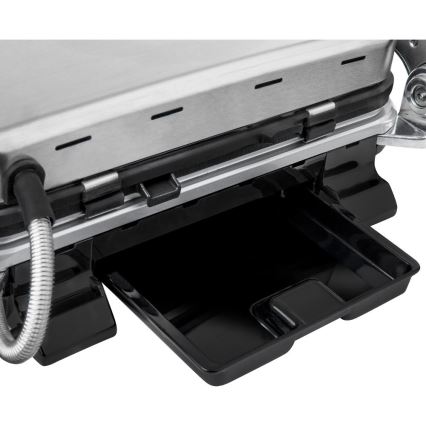 Sencor - Контактный гриль 2100 Вт/230 В матовый хром