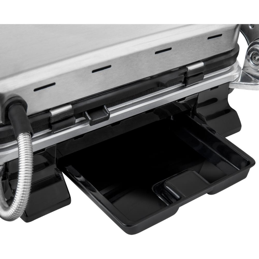 Sencor - Контактный гриль 2100 Вт/230 В матовый хром