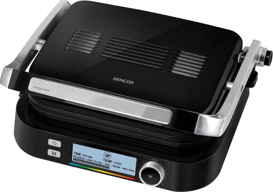 Sencor - Контактный гриль 2100W/230V черный