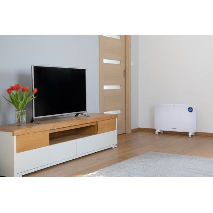Sencor - Конвекционный обогреватель с LCD-дисплеем и термостатом 750W/1500W/230V IP24