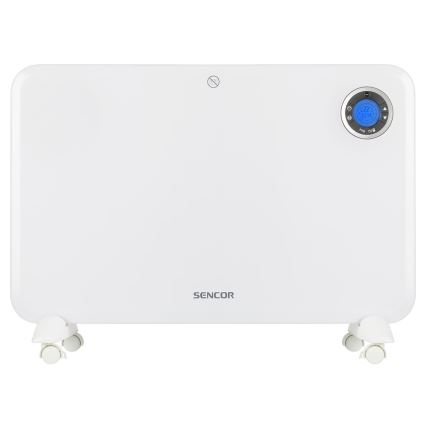 Sencor - Конвекционный обогреватель с LCD-дисплеем и термостатом 750W/1500W/230V IP24