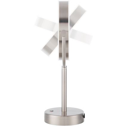 Sencor - Косметическое зеркало со светодиодной подсветкой LED/5W/230V нержавеющая сталь