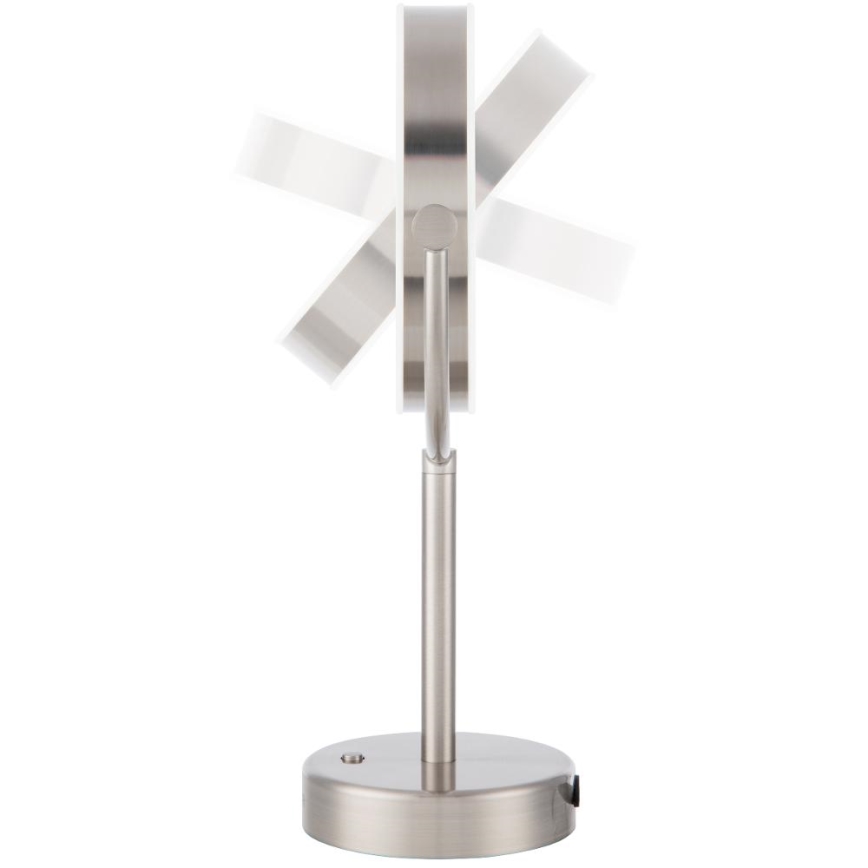 Sencor - Косметическое зеркало со светодиодной подсветкой LED/5W/230V нержавеющая сталь