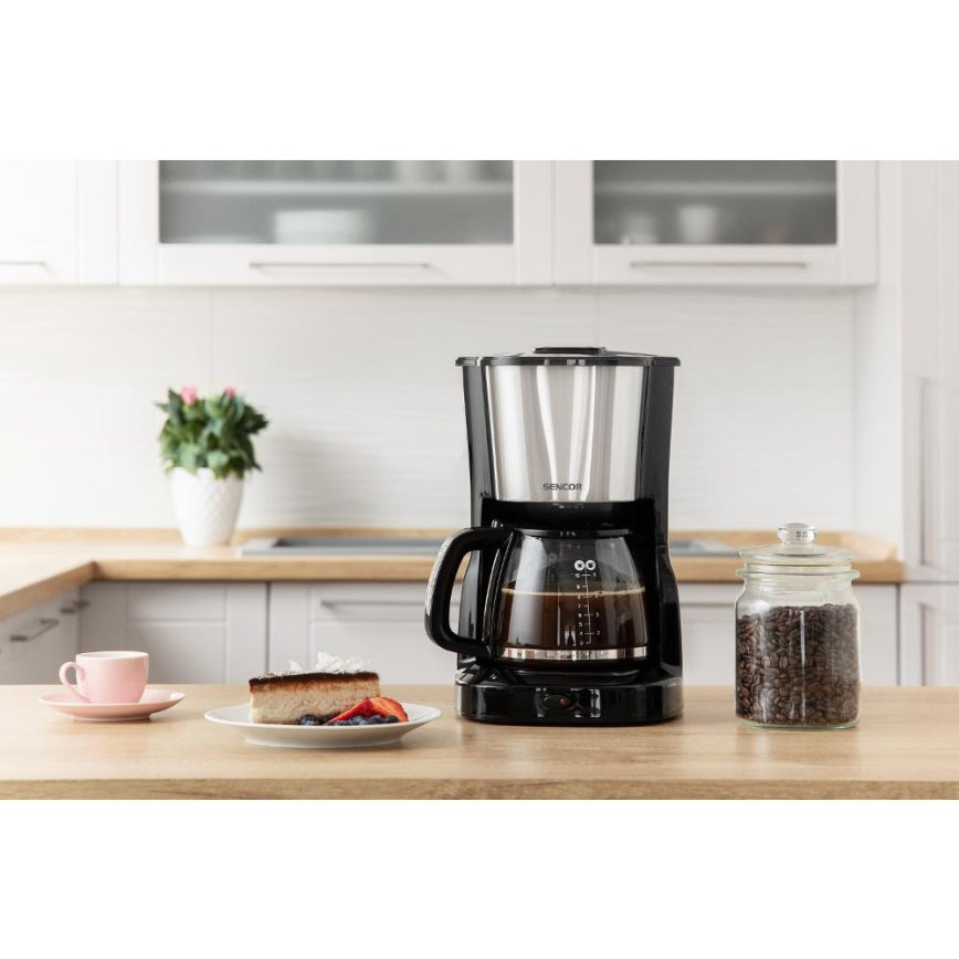 Sencor - Крапельна кавоварка 1,25 л 1000 Вт/230 В
