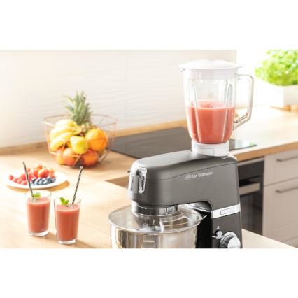 Sencor - Кухонний робот з чашею із нержавіючої сталі 1000W/230V сірий