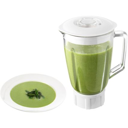 Sencor - Кухонний робот з чашею із нержавіючої сталі 1000W/230V сірий