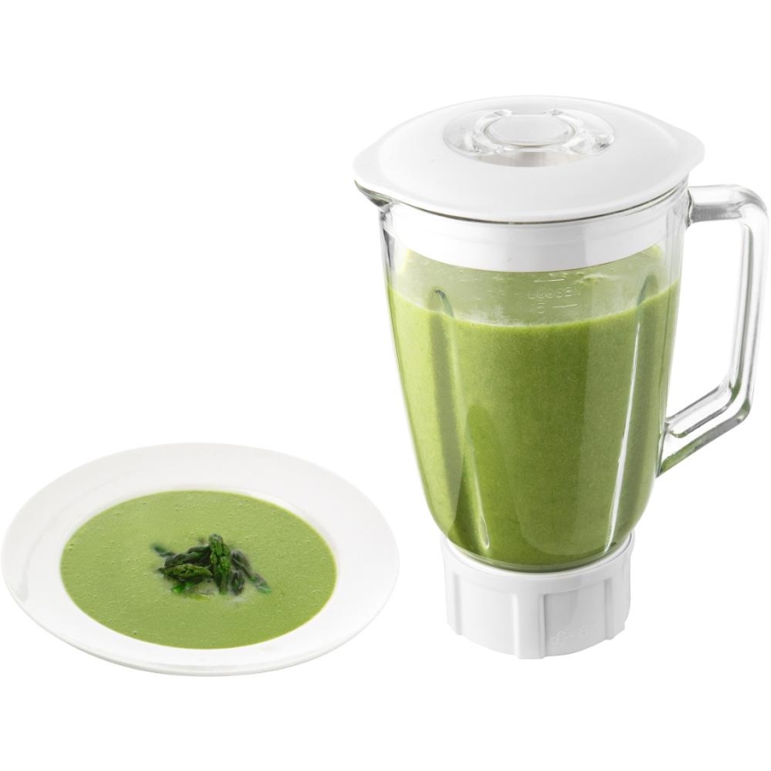 Sencor - Кухонний робот з чашею із нержавіючої сталі 1000W/230V сірий