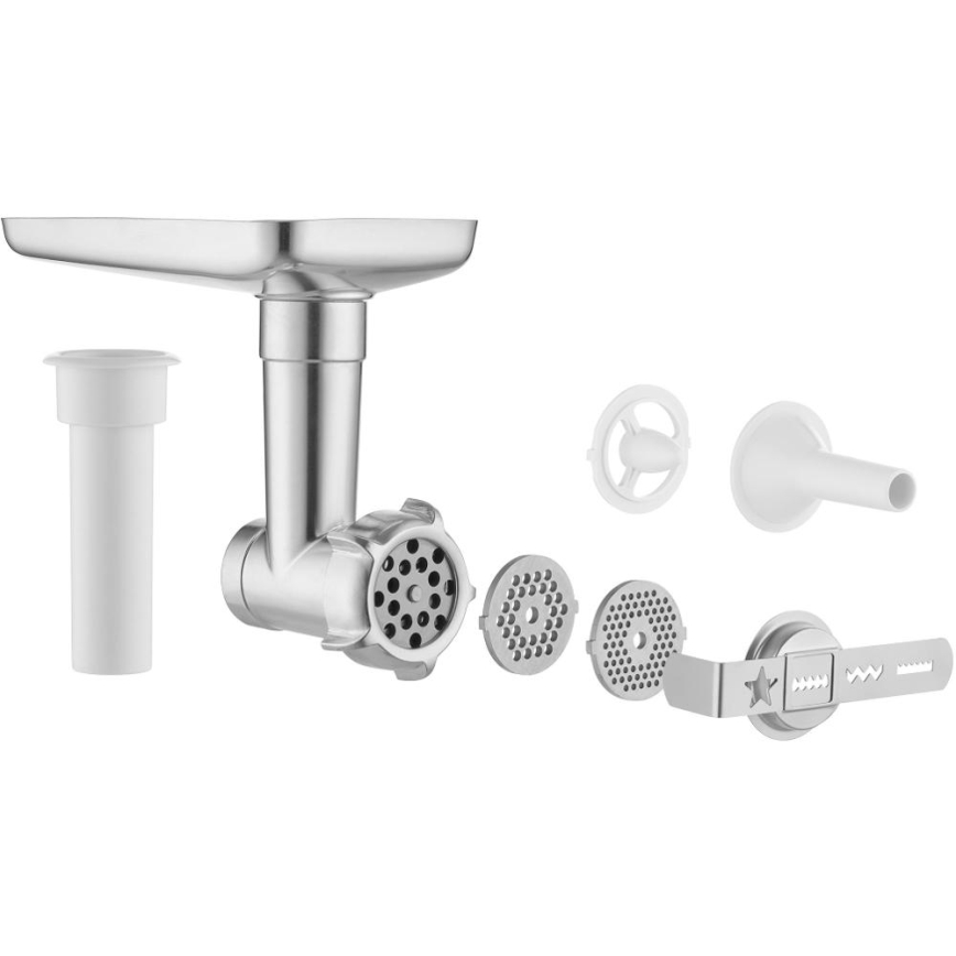 Sencor - Кухонний комбайн із нержавіючою чашею 1000 Вт/230 В білий