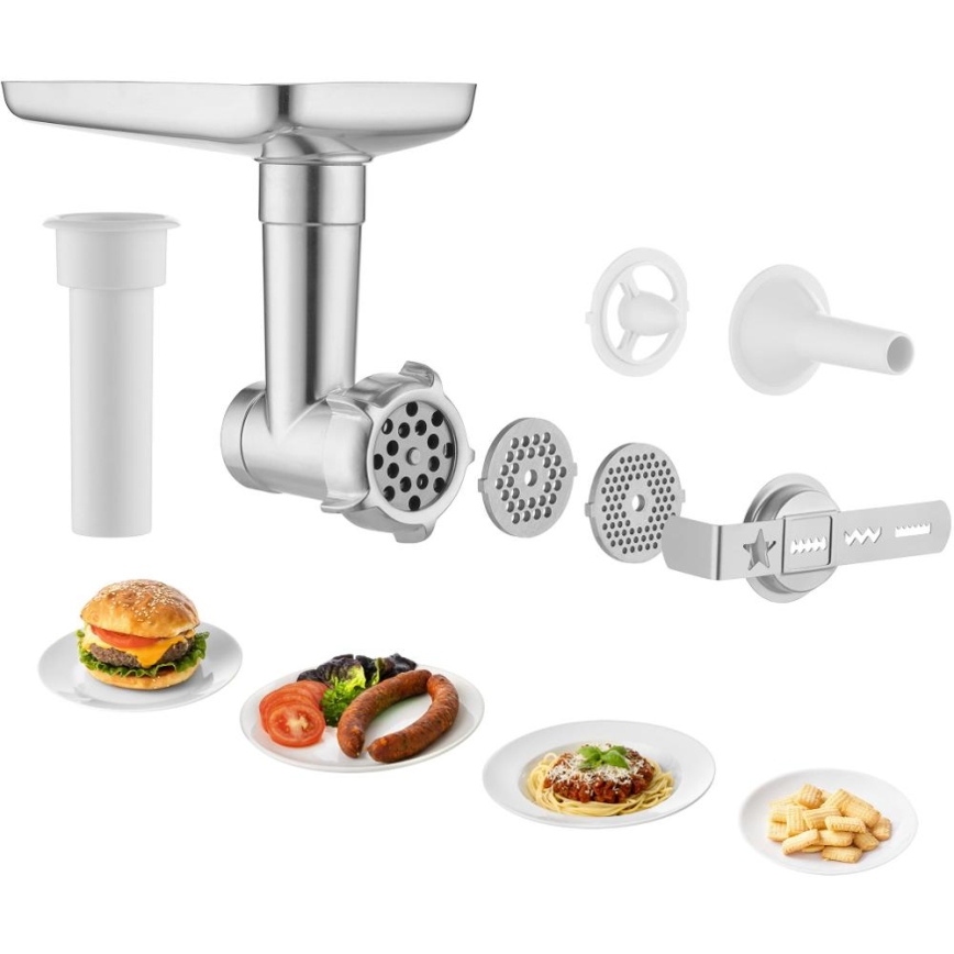 Sencor - кухонний комбайн зі нержавіючою чашею 1000 Вт/230 В чорний