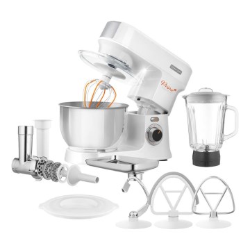 Sencor - Кухонный комбайн с чашей из нержавеющей стали 1000W/230V белый
