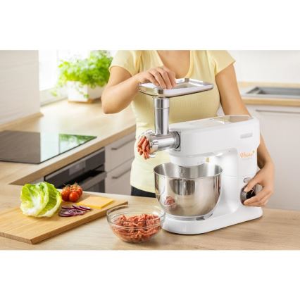 Sencor - Кухонный комбайн с чашей из нержавеющей стали 1000W/230V белый