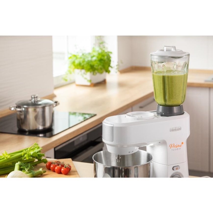 Sencor - Кухонный комбайн с чашей из нержавеющей стали 1000W/230V белый