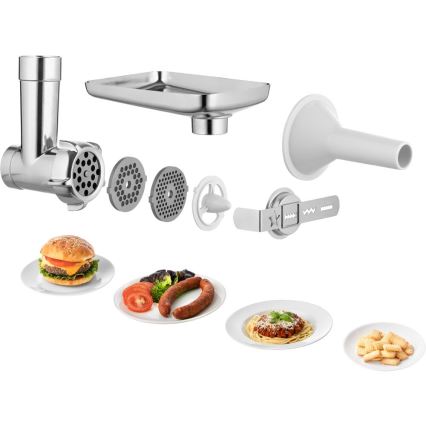 Sencor - Кухонный комбайн с чашей из нержавеющей стали 1000W/230V белый