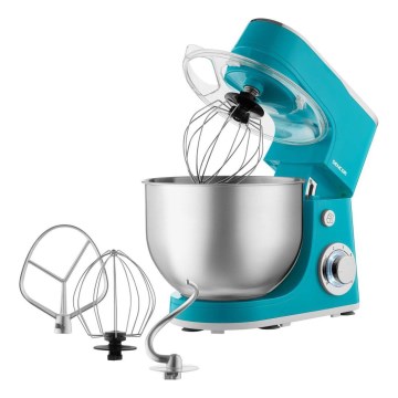 Sencor - Кухонный комбайн с нержавеющей чашей 1300 Вт/230 В бирюзовый