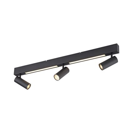 Шенер Вонен 11794-18 - LED точковий світильник DANTE 3xGU10/10W/230V + LED/14,4W чорний