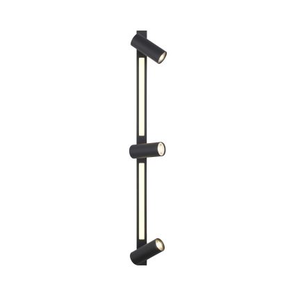 Шенер Вонен 11794-18 - LED точковий світильник DANTE 3xGU10/10W/230V + LED/14,4W чорний