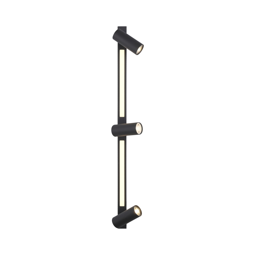 Шенер Вонен 11794-18 - LED точковий світильник DANTE 3xGU10/10W/230V + LED/14,4W чорний