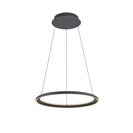 Schöner Wohnen 15570-18 - LED-люстра на тросі QUILLO LED/36W/230V, діам. 60 см, чорна