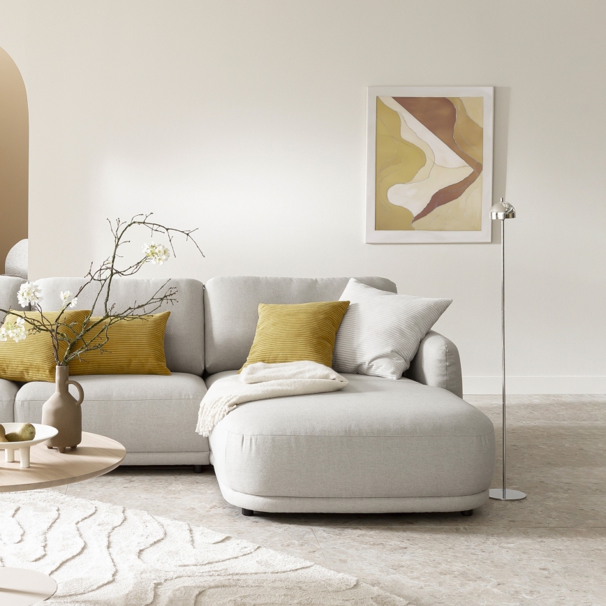 Шенер Вонен 19245-17 - Регульована сенсорна акумуляторна зовнішня підлогова лампа БЕЛЛІС LED/2,5W/5V 2600 mAh IP54 глянцевий хром