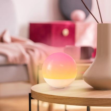Сенсорна настільна LED лампа з регулюванням яскравості CANDY LED/5V 1200 mAh кольоровий