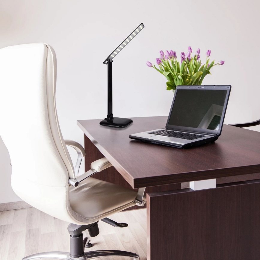 Сенсорна настільна LED лампа з регулюванням яскравості JOWI LED/8W/230V чорний