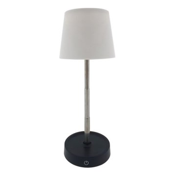 Сенсорна настільна LED лампа з регулюванням яскравості LED/3W/5V USB 800 mAh білий