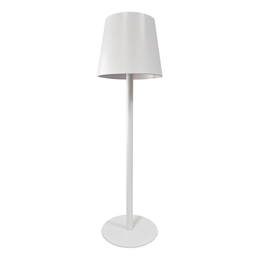 Сенсорна настільна LED лампа з регулюванням яскравості LED/5W/5V USB 1200 mAh білий