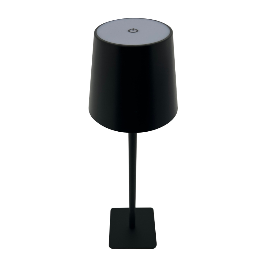 Сенсорна настільна LED лампа з регулюванням яскравості LED/5W/5V USB 1200 mAh чорний