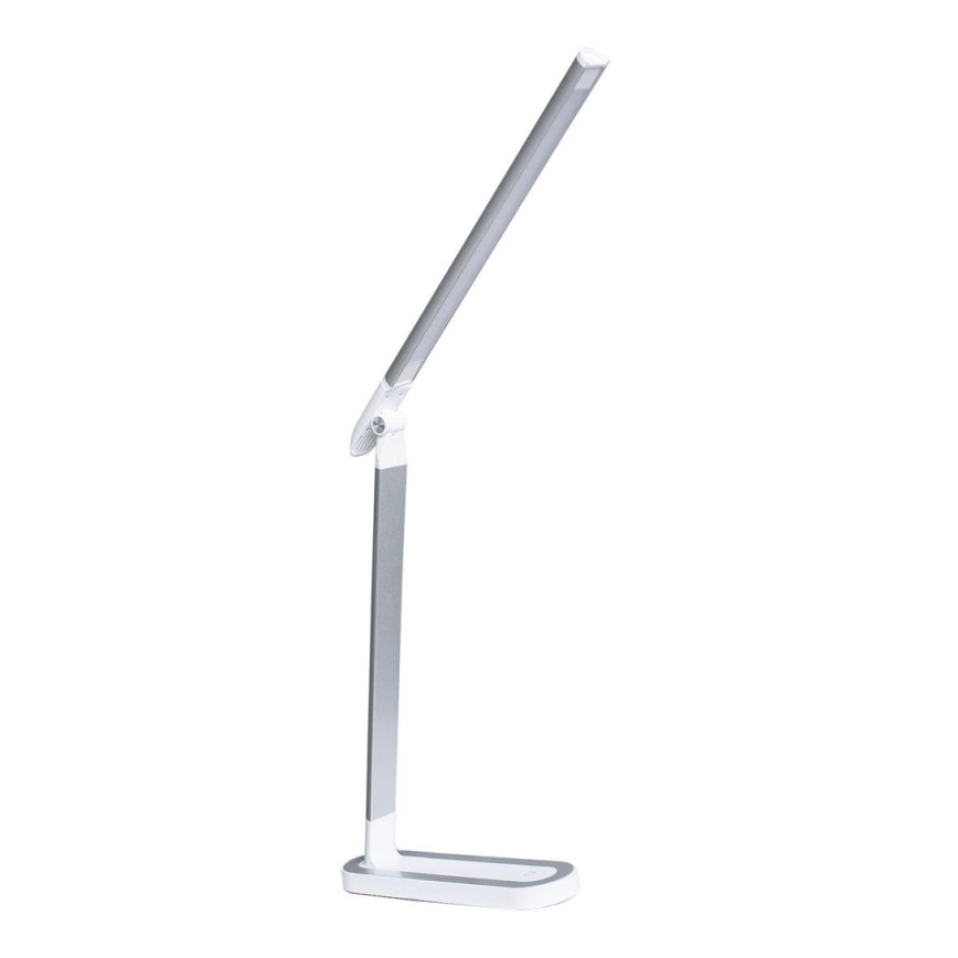 Сенсорна настільна LED лампа з регулюванням яскравості MADERA LED/7W/230V USB білий