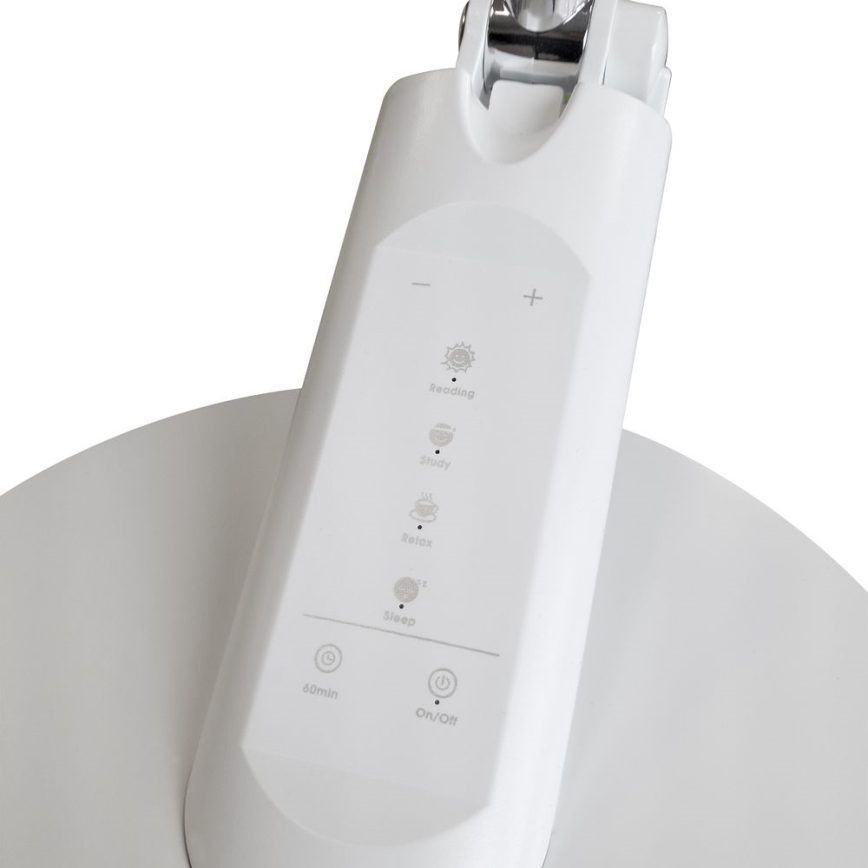 Сенсорна настільна LED лампа з регулюванням яскравості OPTIMUM LED/7W/230V USB 3000/4000/6000K білий