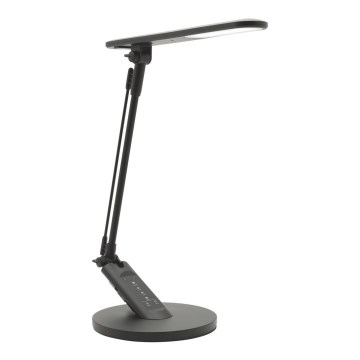 Сенсорна настільна LED лампа з регулюванням яскравості OPTIMUM LED/7W/230V USB 3000/4000/6000K чорний