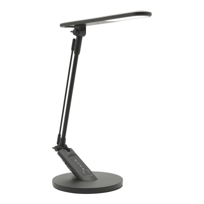 Сенсорна настільна LED лампа з регулюванням яскравості OPTIMUM LED/7W/230V USB 3000/4000/6000K чорний