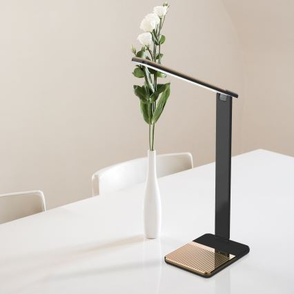 Сенсорна настільна LED лампа з регулюванням яскравості PRESTIGE LED/12W/230V 2700/4000K/6500K чорний