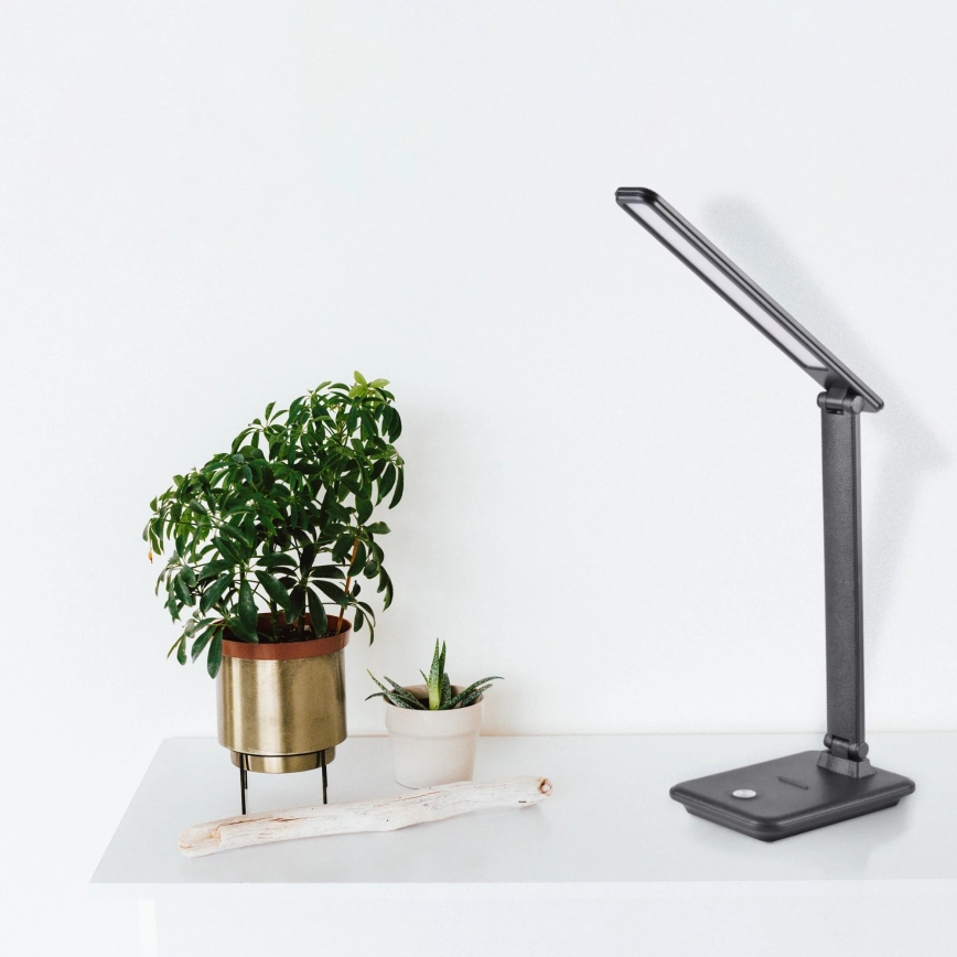 Сенсорна настільна LED лампа з регулюванням яскравості VINTO LED/8W/230V чорний