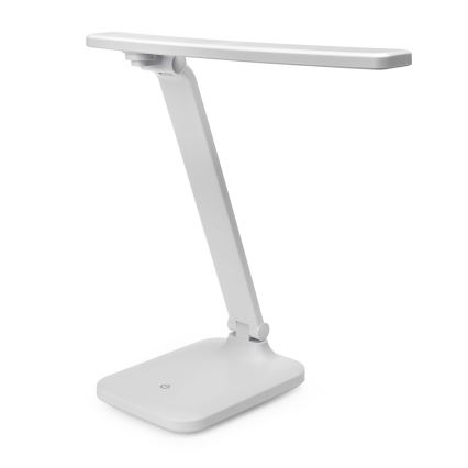 Сенсорная диммируемая светодиодная настольная лампа REMUS с USB-портом LED/5W/230V белая