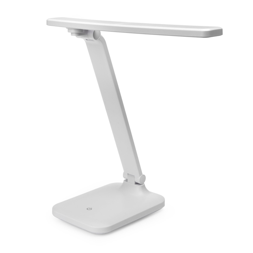 Сенсорная диммируемая светодиодная настольная лампа REMUS с USB-портом LED/5W/230V белая