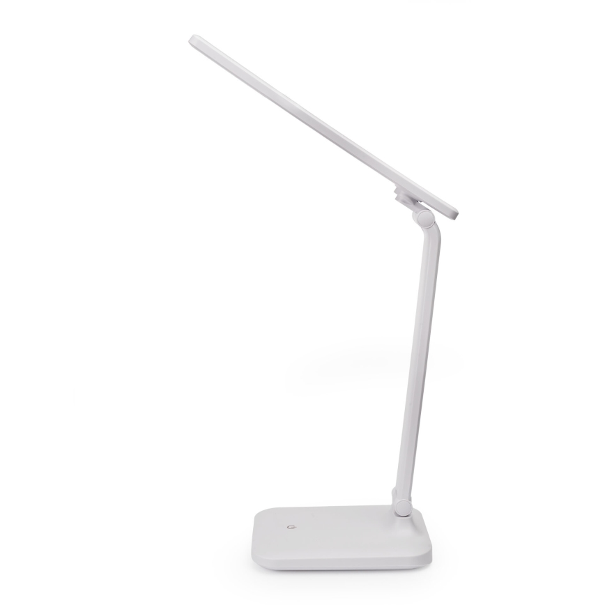 Сенсорная диммируемая светодиодная настольная лампа REMUS с USB-портом LED/5W/230V белая