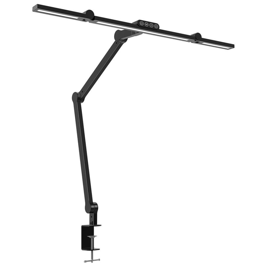 Светодиодная регулируемая сенсорная гибкая настольная лампа LED/24W/230V 3000-6500K CRI 92 черная
