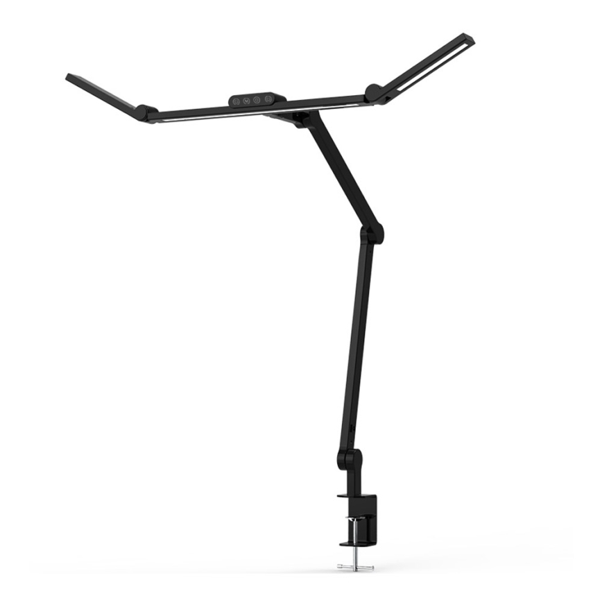 Светодиодная регулируемая сенсорная гибкая настольная лампа LED/24W/230V 3000-6500K CRI 92 черная