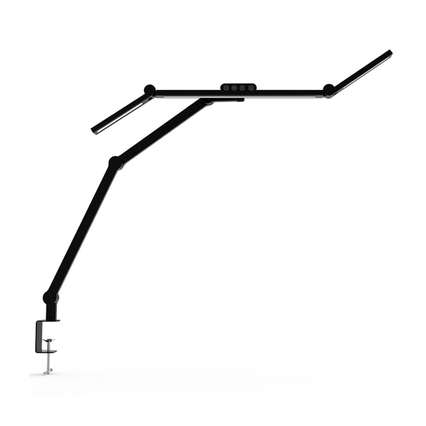 Светодиодная регулируемая сенсорная гибкая настольная лампа LED/24W/230V 3000-6500K CRI 92 черная