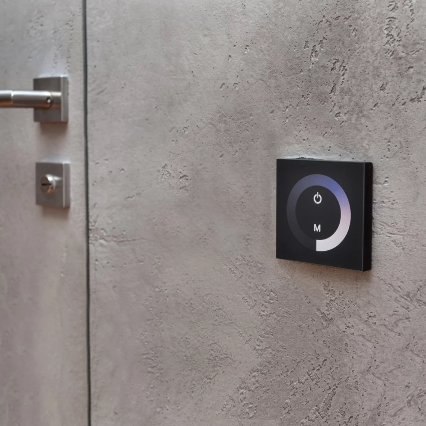 Сенсорний вимикач з димером для однокольорових LED стрічок 12-24V 4-канальний