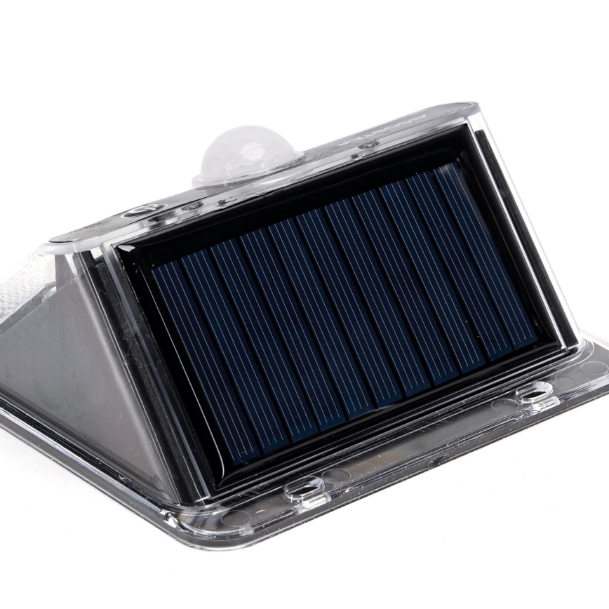 Aigostar - Сенсорный светильник LED на солнечной энергии, 3,7В 6500K 1200 мАч, IP65, черный