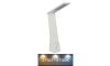 Сенсорна акумуляторна настільна LED лампа з регулюванням яскравості USB LED/4W/5V 2700K-5700K білий/срібний
